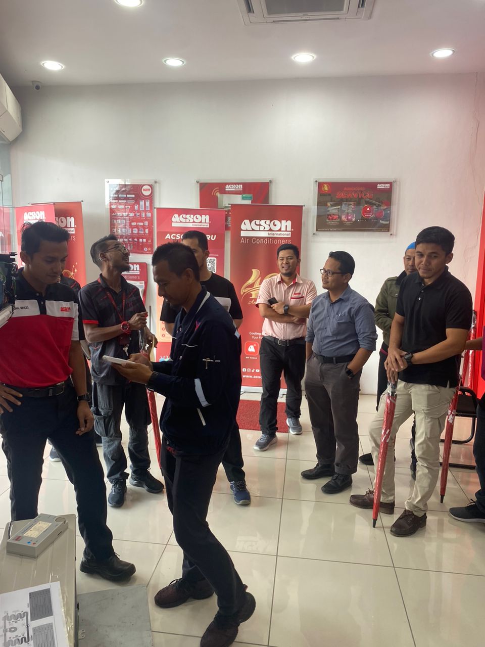 SEMINAR TEKNIKAL UNTUK PEMASANGAN DAN PENYELENGGARAAN PENYAMAN UDARA ANJURAN ACSON MALAYSIA SALES & SERVICE SDN. BHD